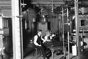 X-ray outpatient clinic in the South Ambulance, 1921